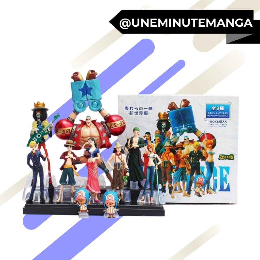 Figurines Equipage Du Chapeau De Paille One Piece Uneminutemanga