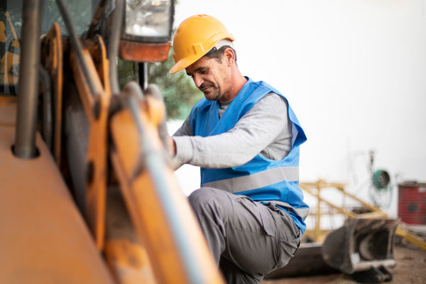 Operator Conducting Picker Inspection