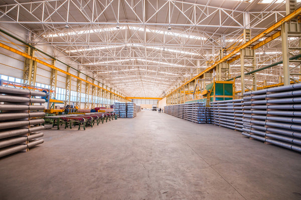 Warehouse space maximization with pipe racks