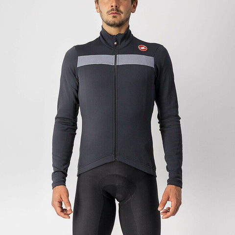 Castelli Puro 3 Jersey FZ Light Black