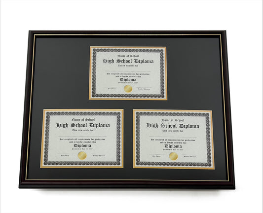 Wooden Picture Frame, Frame for Different Sizes, Diploma Frame