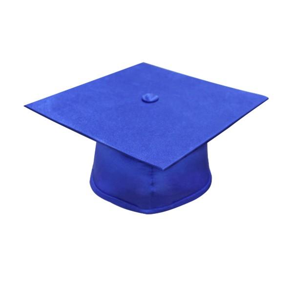 Matte Royal Blue High School Graduation Cap and Gown Graduation Attire