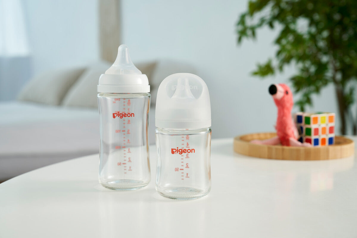 pigeon glass baby bottles