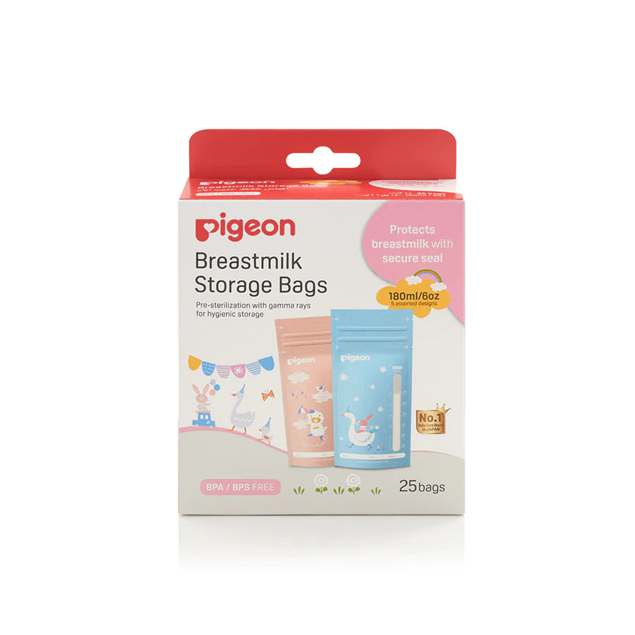 Pigeon milk storage bags
