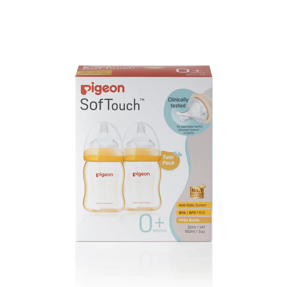 SofTouch™ Bottle PPSU Twin Pack 160ml