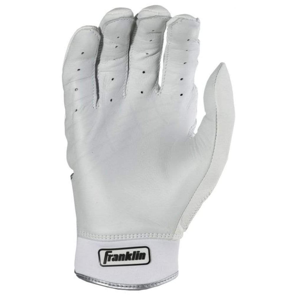 Franklin Sports MLB Youth Digitek Medium Batting Gloves - Gray/Black/Red