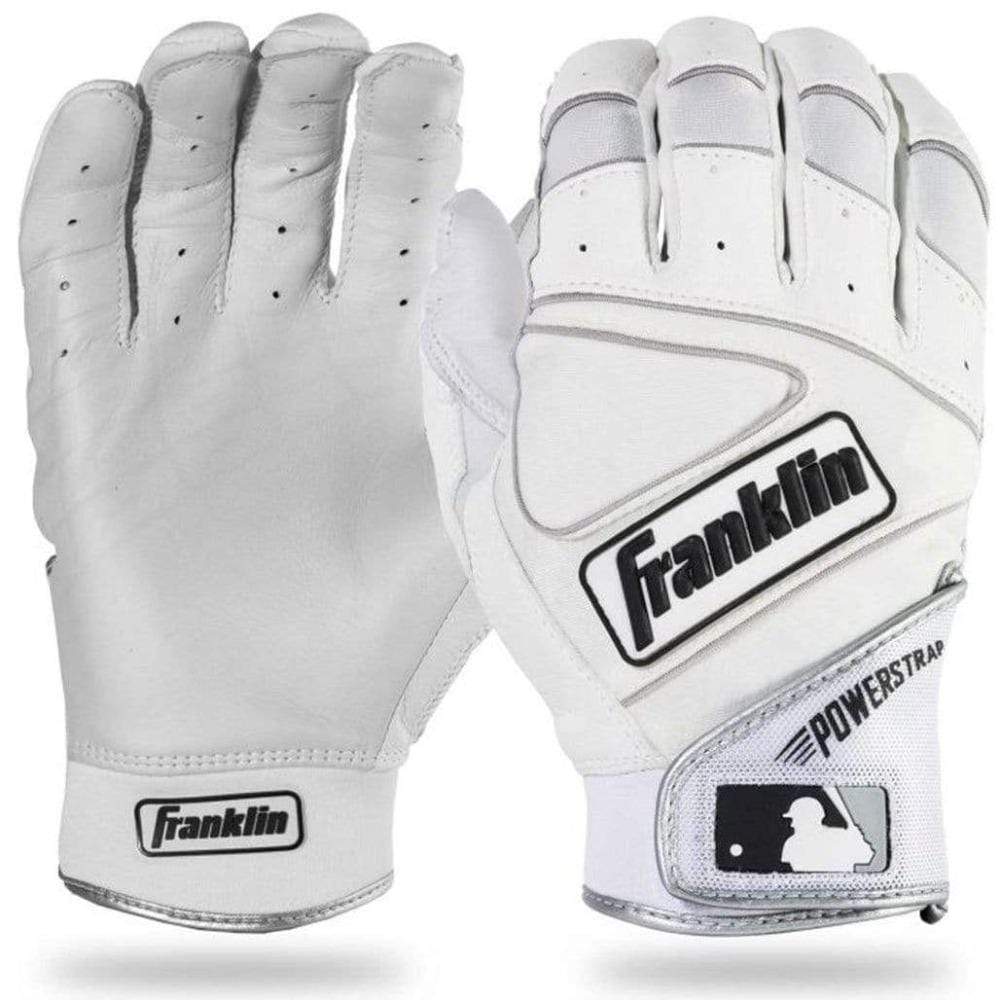 Franklin Sports MLB Youth Digitek Medium Batting Gloves - Gray/Black/Red