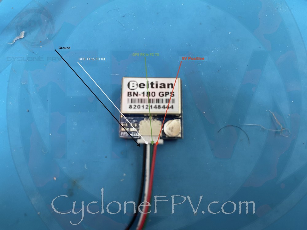 BN-180 GPS Wiring Diagram from Cyclone FPV