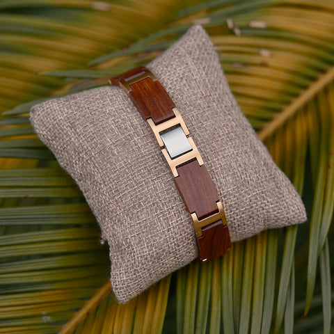 Armband "Summertime" aus edlem Palinsanderholz