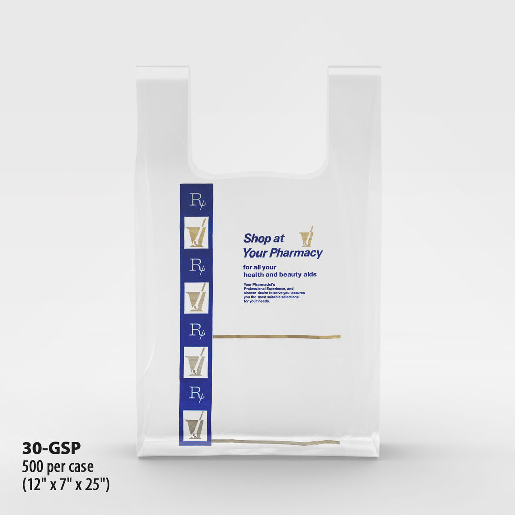 pharmacy plastic bags