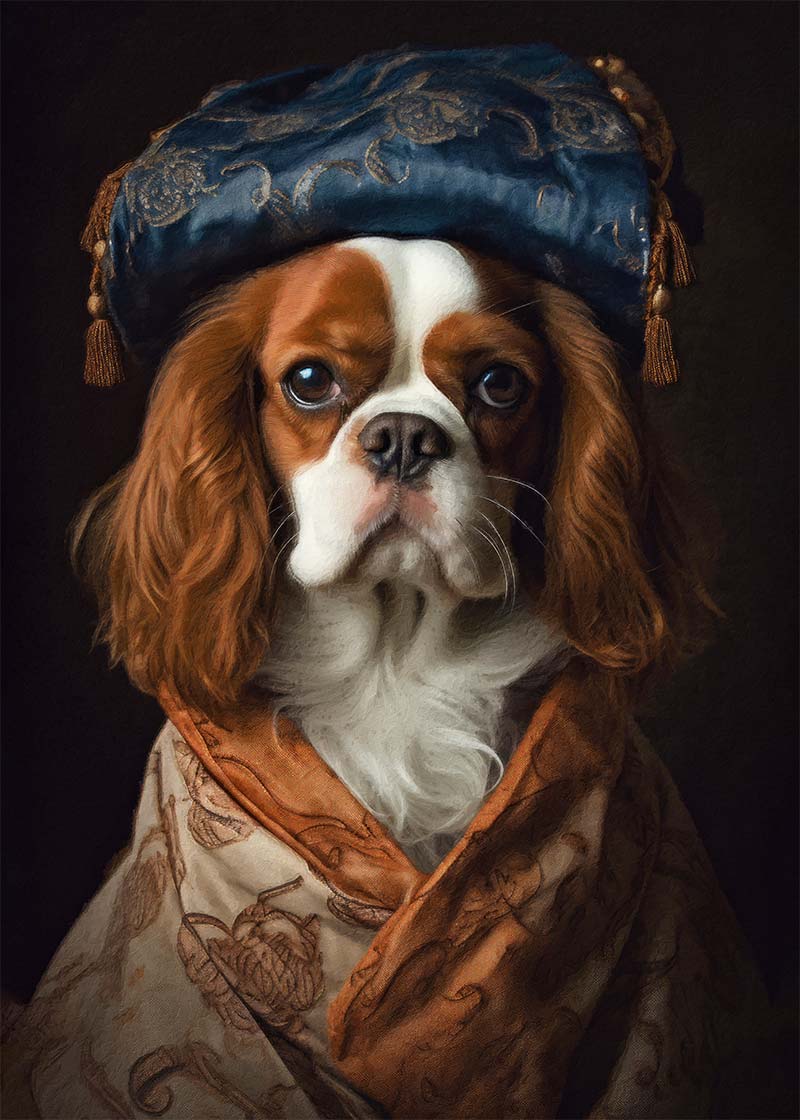 Rottweiler Dog Portrait Print – InkAndDrop