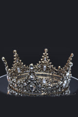 Queen Rosalind-a royal antique crystal metal crown - My Roial Ears LTD