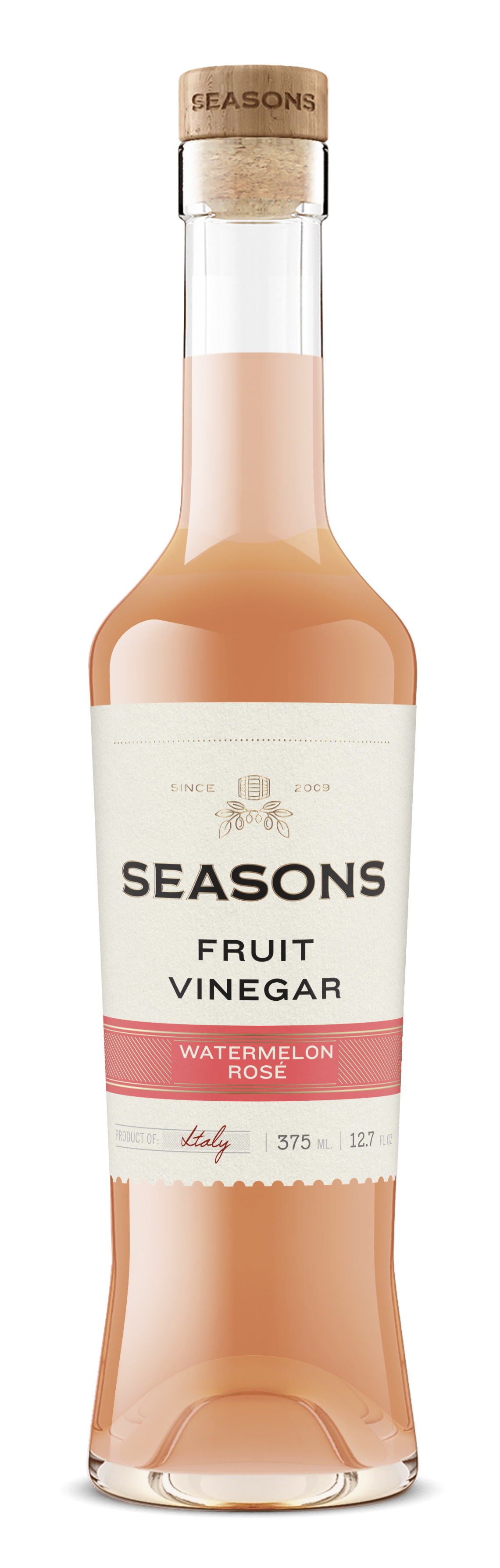 Watermelon Rosé Fruit Vinegar - Seasons Olive Oil  Vinegar product image