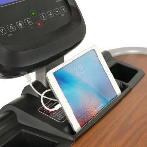 sunny-health-fitness-treadmills-treadmill-workstation-desk-auto-incline-at-40%-max-wide-treadmill-USB-charging-9700-deviceholder