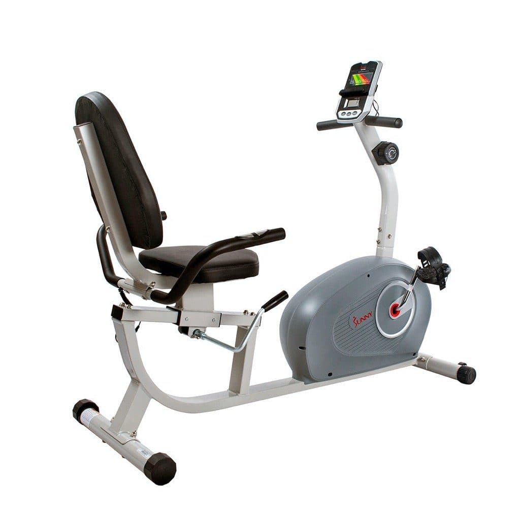 sunny magnetic recumbent bike