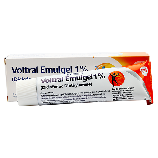 Buy Voltral Emulgel 1% 50g | Online Medical Store Pakistan — DVAGO®