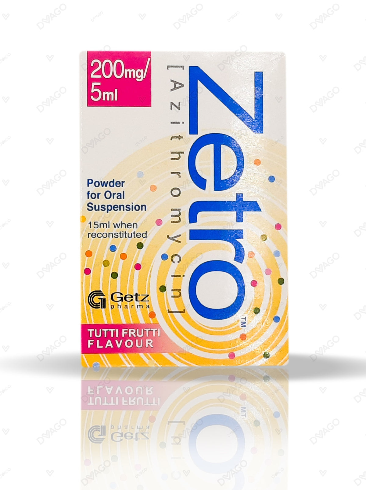 Zetro Suspension 0mg 15ml Dvago