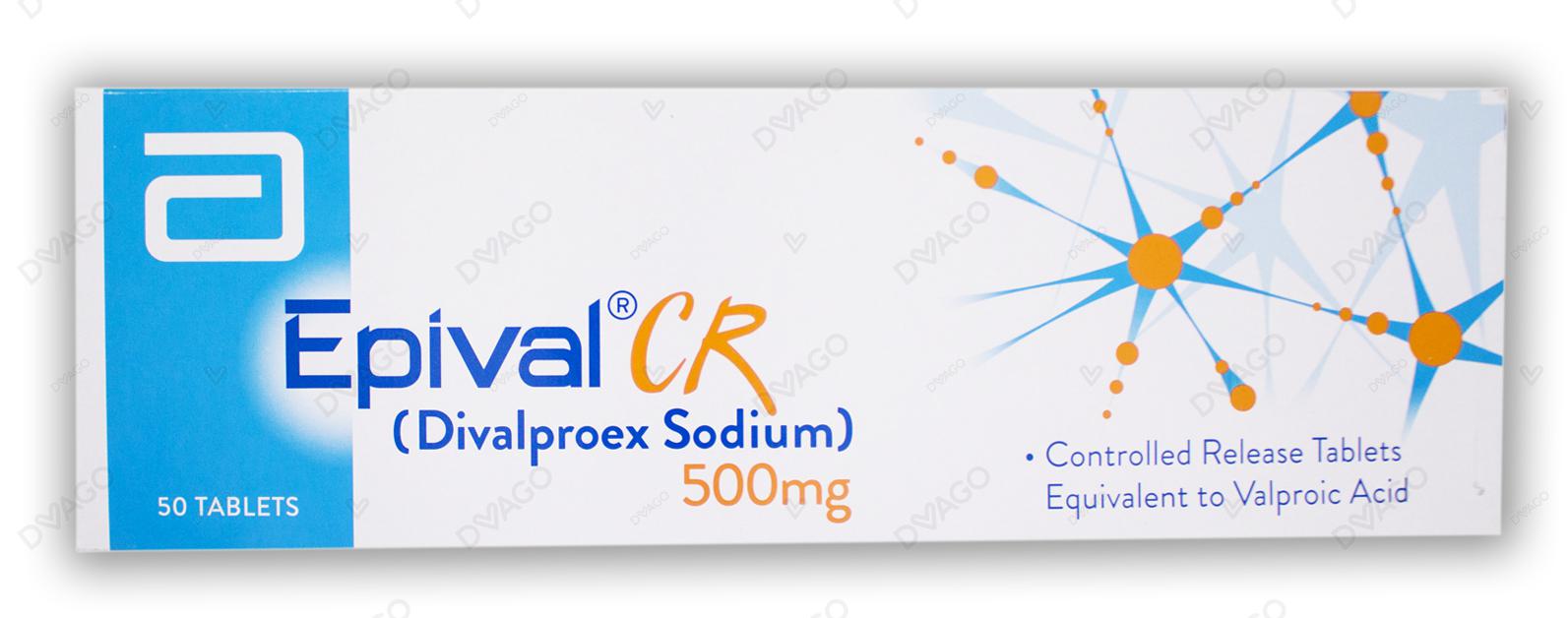 Epival Tablets Cr 500mg 5X10's