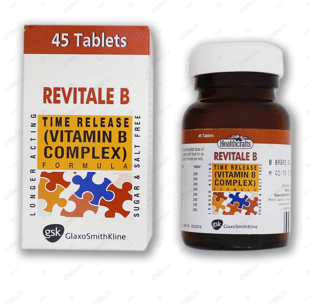 Revitale B Complex Tablets 45 S Dvago