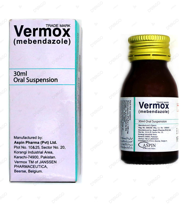 vermox 100mg side effects