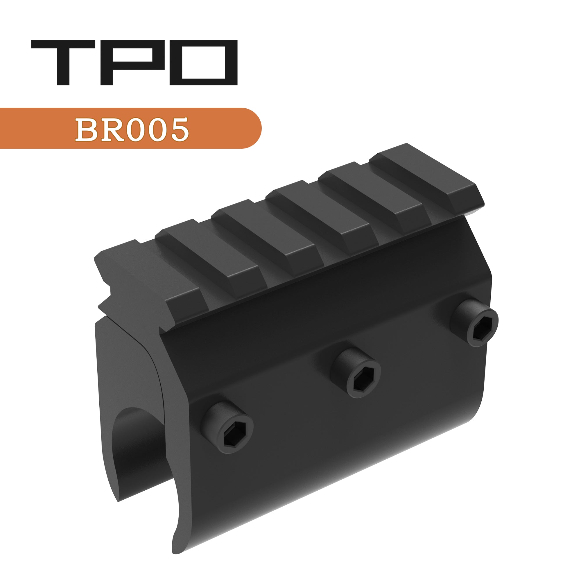 BR005 Barrel Mount with Picatinny Rail for Laser Flashlight 20GA Shotgun