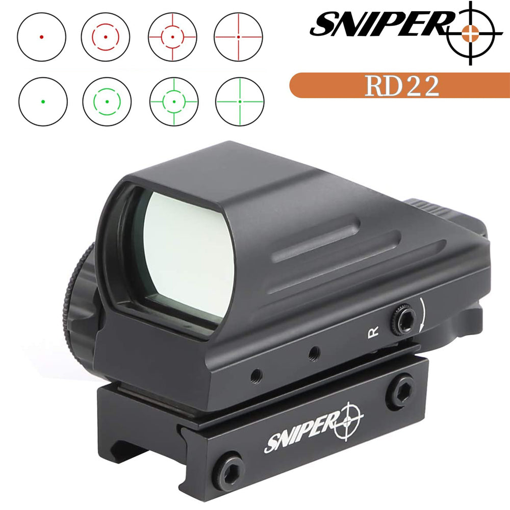 sniper-rd22-red-green-dot-sight-4-reticles-reflex-sight