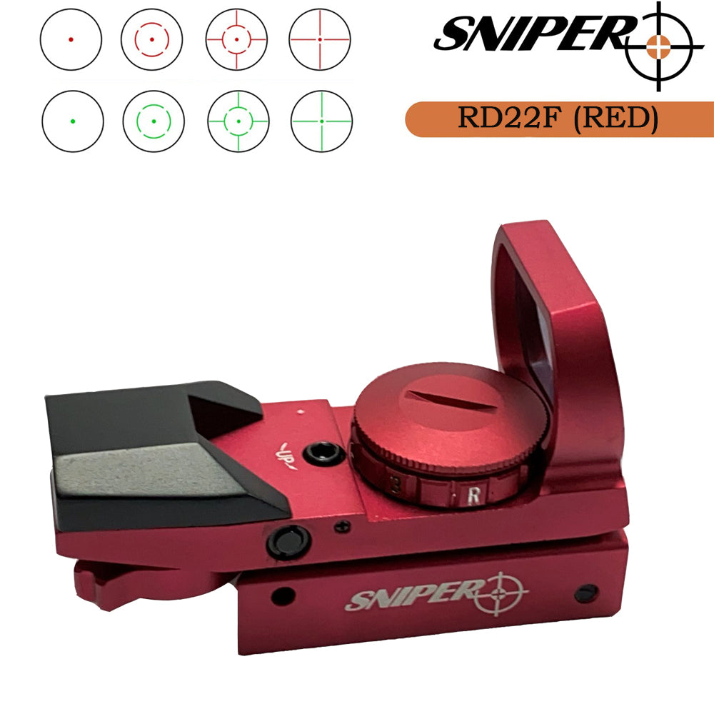 sniper-rd22fred-red-dot-red-and-green-reflex-sight-with-4-reticles