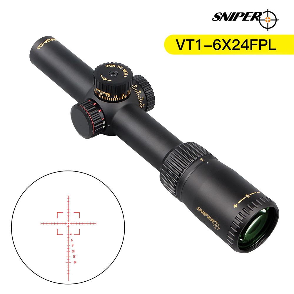 tpo-vt1-6x24fpl-first-focal-plane-ffp-scope-with-red-green-illuminated-mil-dot-reticle