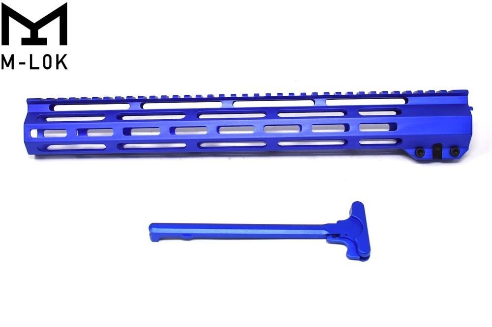 ar15-15-blue-m-lok-free-float-handguard-with-blue-charging-handle