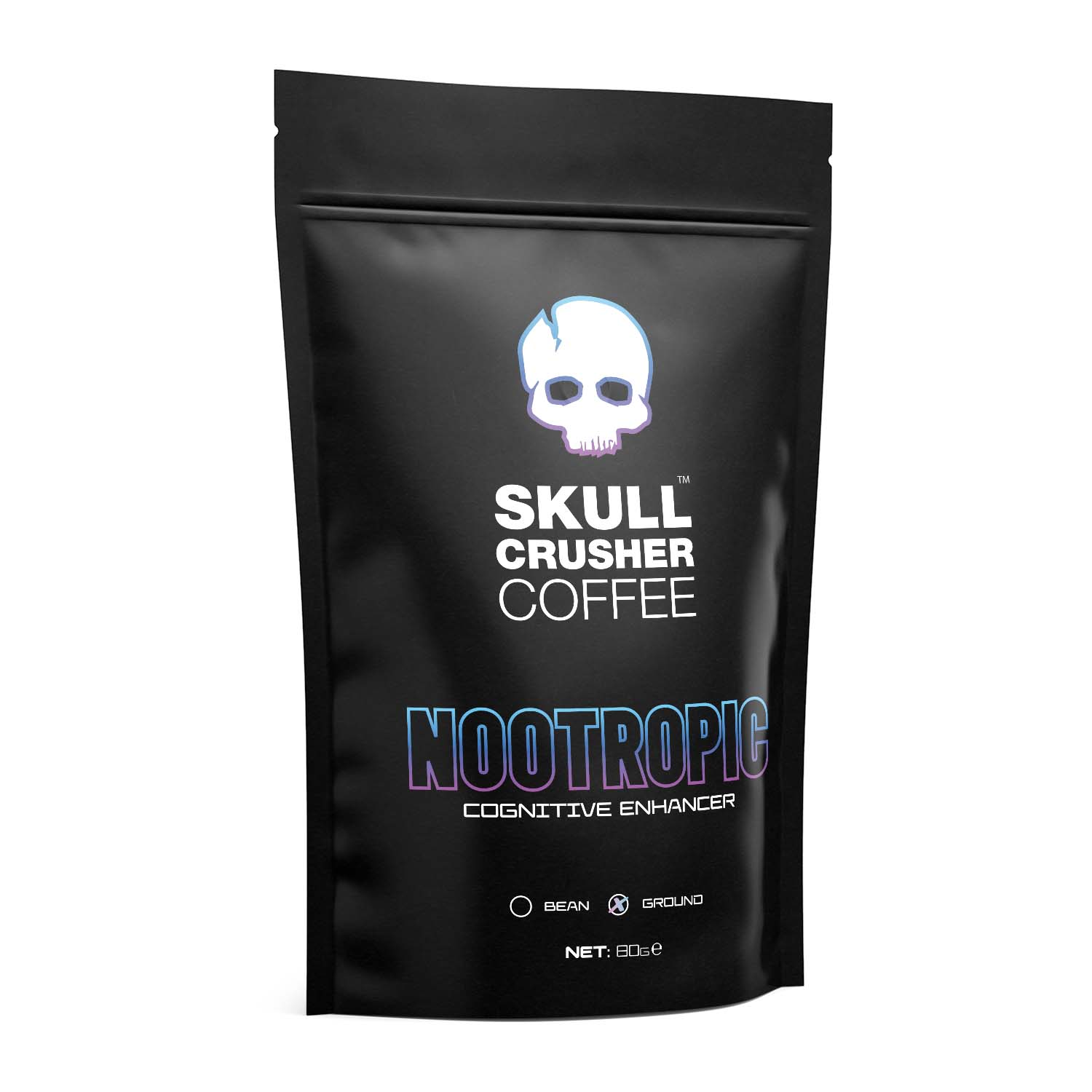 Image of Skull Crusher Coffee - Nootropic  - 80g SR CRUSHER COFFEE NOOJTRORL 