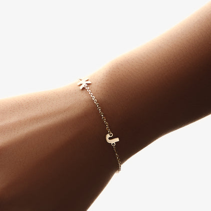 THE UPPERCASE INITIAL BRACELET – The M Jewelers