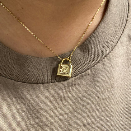 Barkev's L Initial Necklace