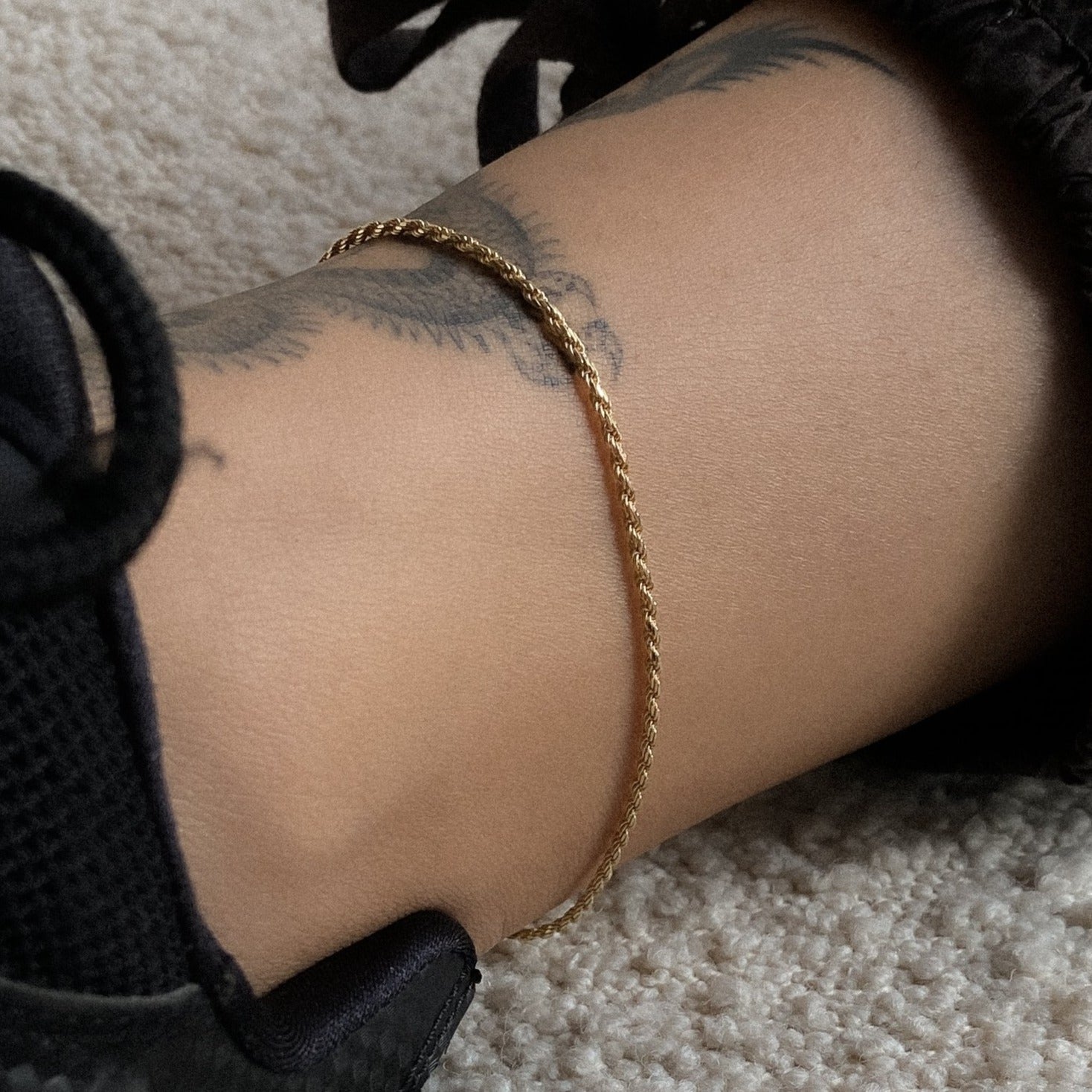 The Flat Chain Anklet - The M Jewelers