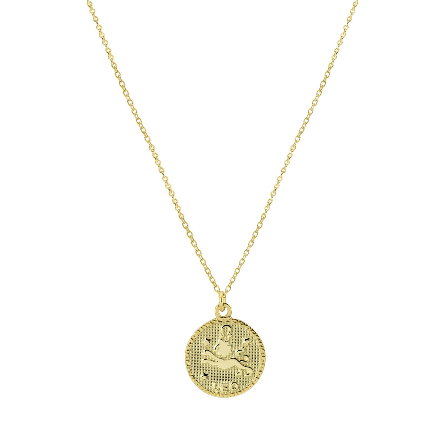 Zodiac Sign Medal Necklae - The M Jewelers