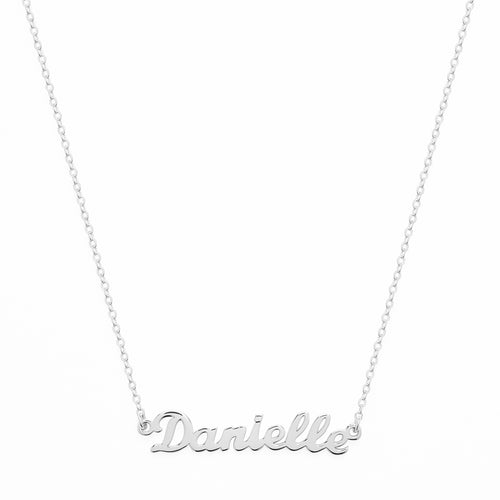 Nameplate Necklace - The M Jewelers