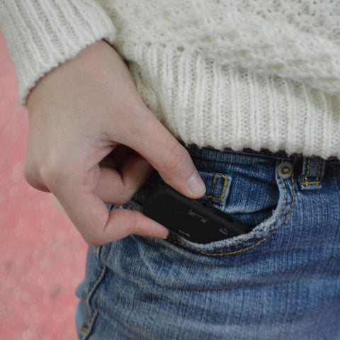 USB hidden spy voice recorder inside pant pockets