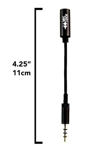 3.5mm mic lock for phones