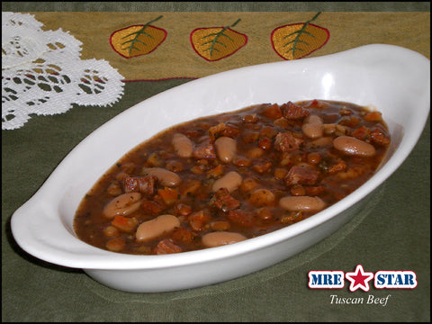 MRE Tuscan Beef w/ Cannellini Beans