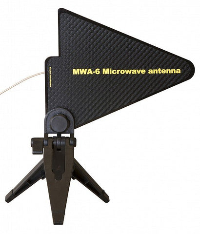 Microwave antenna for rf bug detectors