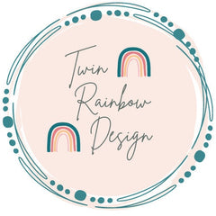 Twin Rainbow Design Logo