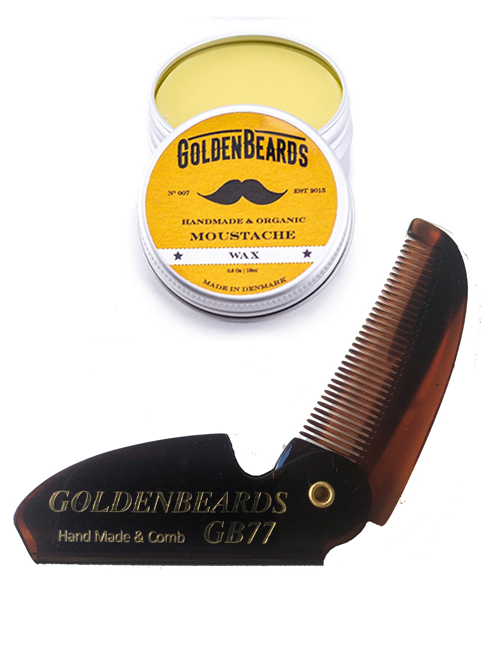 Golden Beards Moustache Wax - Cera per baffi