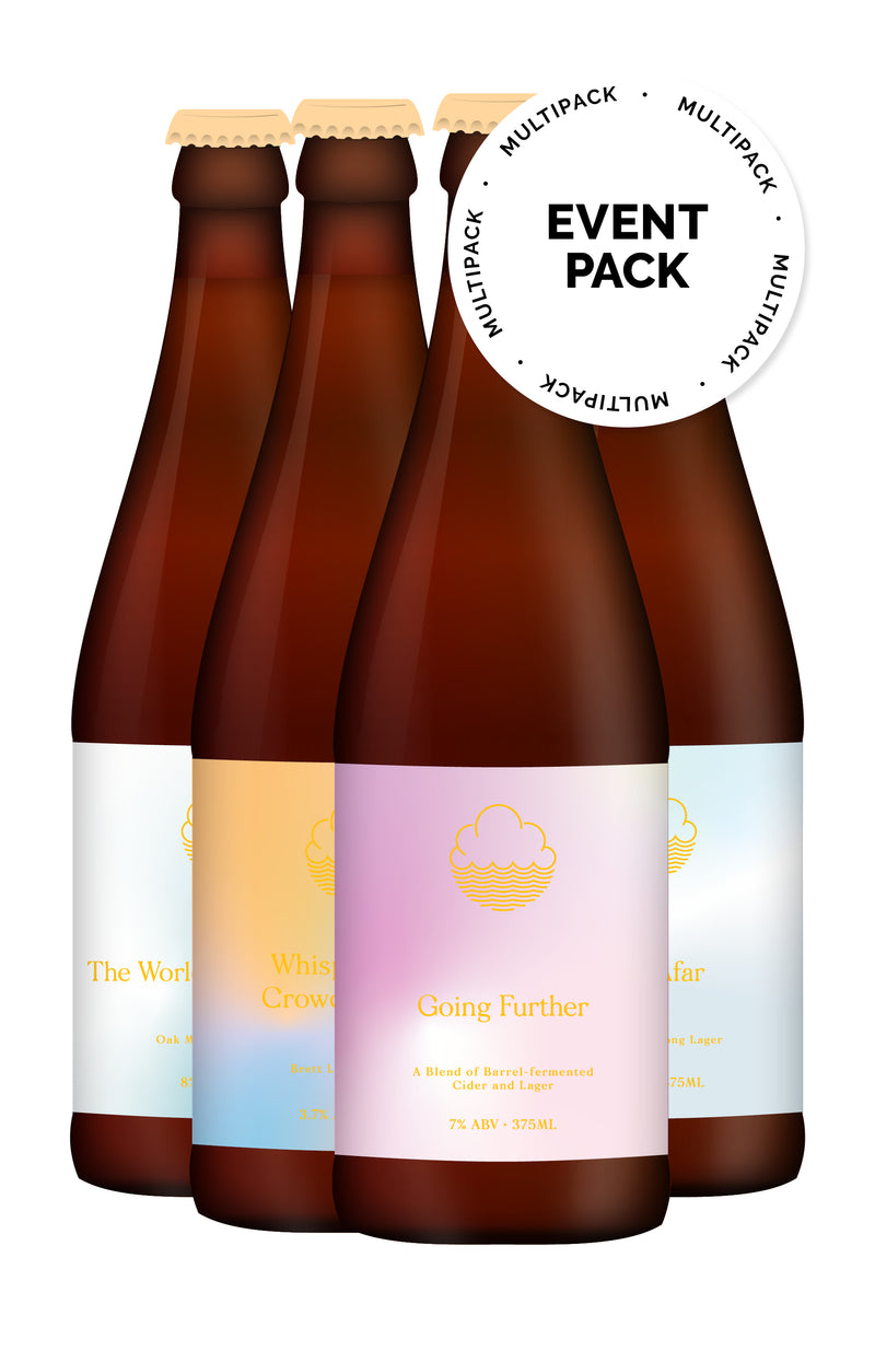 Pub Classics  Cloudwater BA Showcase Event Pack  4 Bottles + New 30cl Glass - Cloudwater