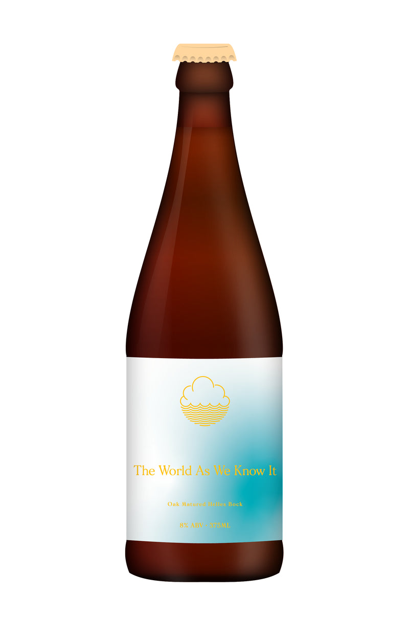 Cloudwater The World As We Know It  Oak Matured Helles Bock  375ml - Cloudwater