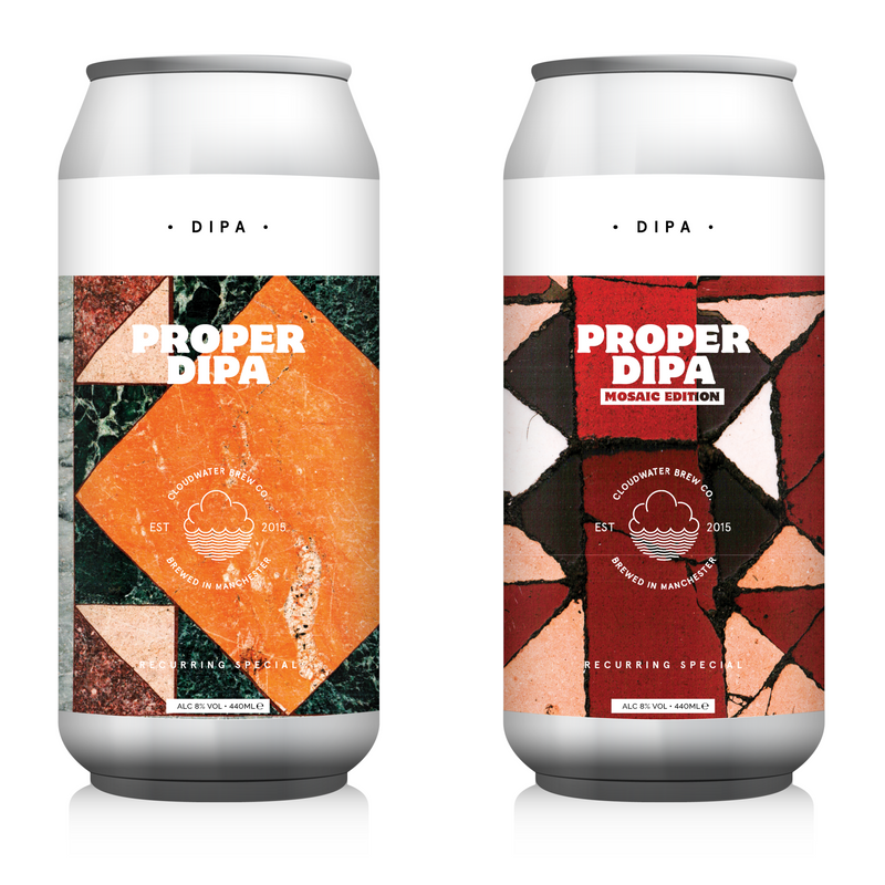 Cloudwater Proper DIPA Side-By-Side  2-Pack - Cloudwater