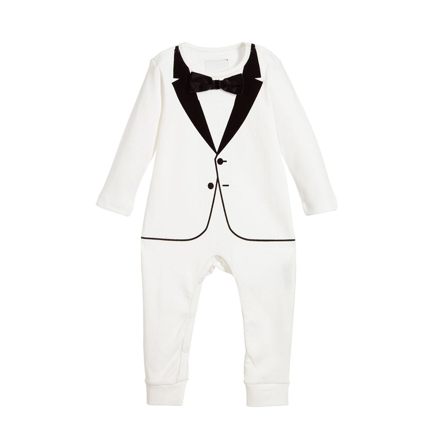 Baby Tuxedo Onesie - Formal Bodysuit for Children - The Tiny Tuxedo ...