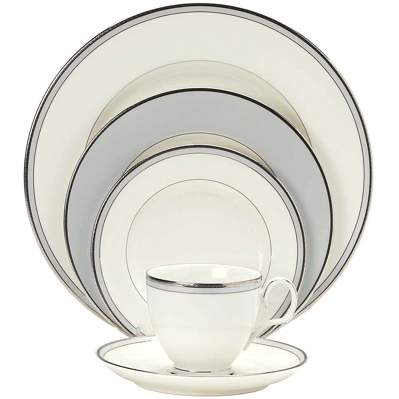 Noritake Porcelain, White Porcelain 20 Piece Dinnerware Set 7983-20M