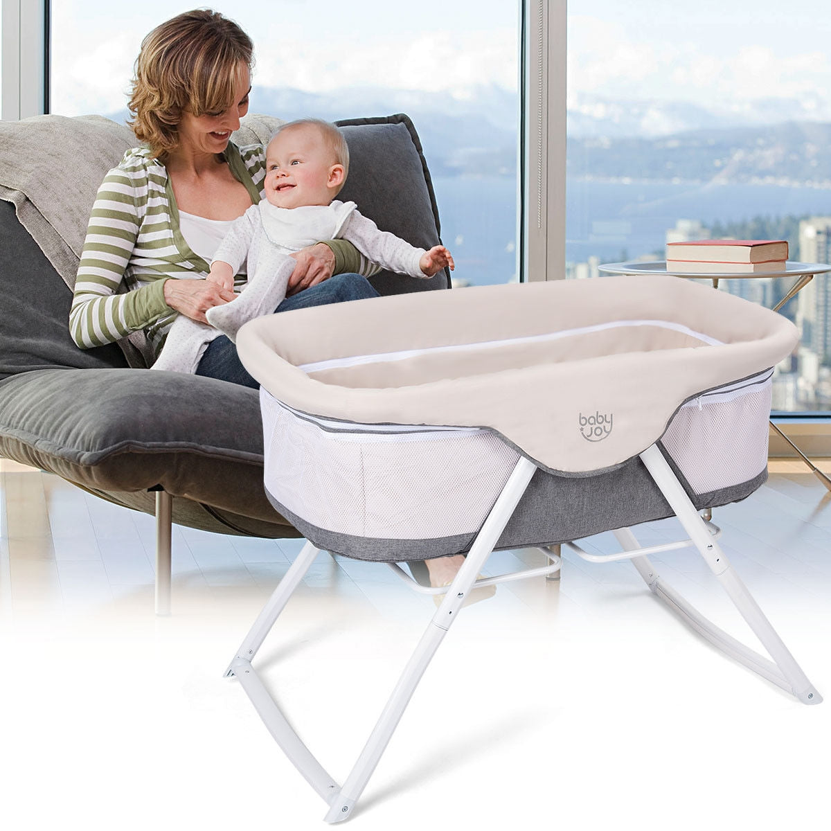 bassinet crib