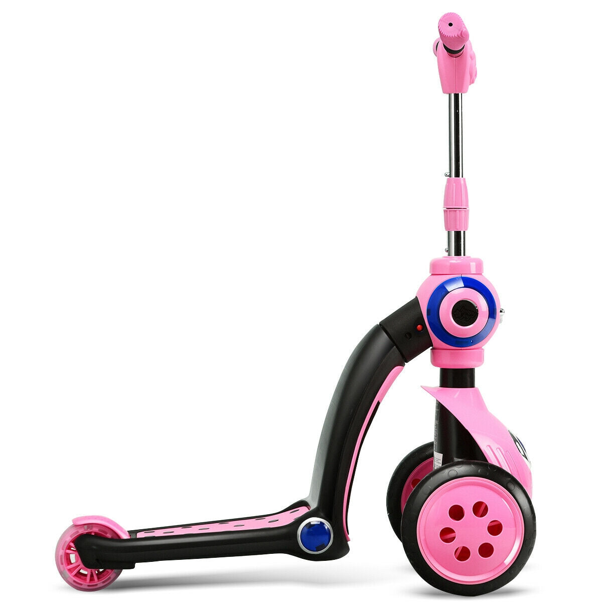 pink 3 wheel scooter