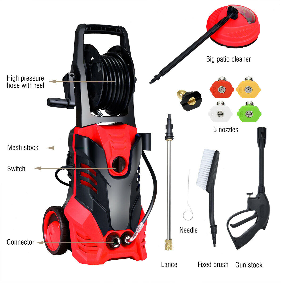 electric pressure washer 3000 psi