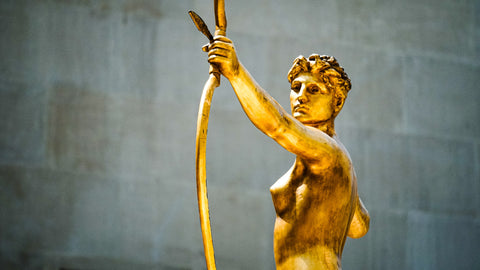 gold statue